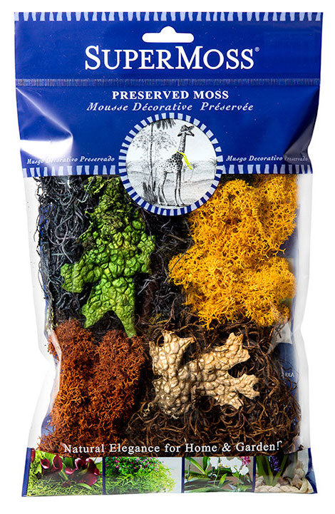 SuperMoss 2 oz. Reindeer Moss & Moss Mix in Vermont Colors