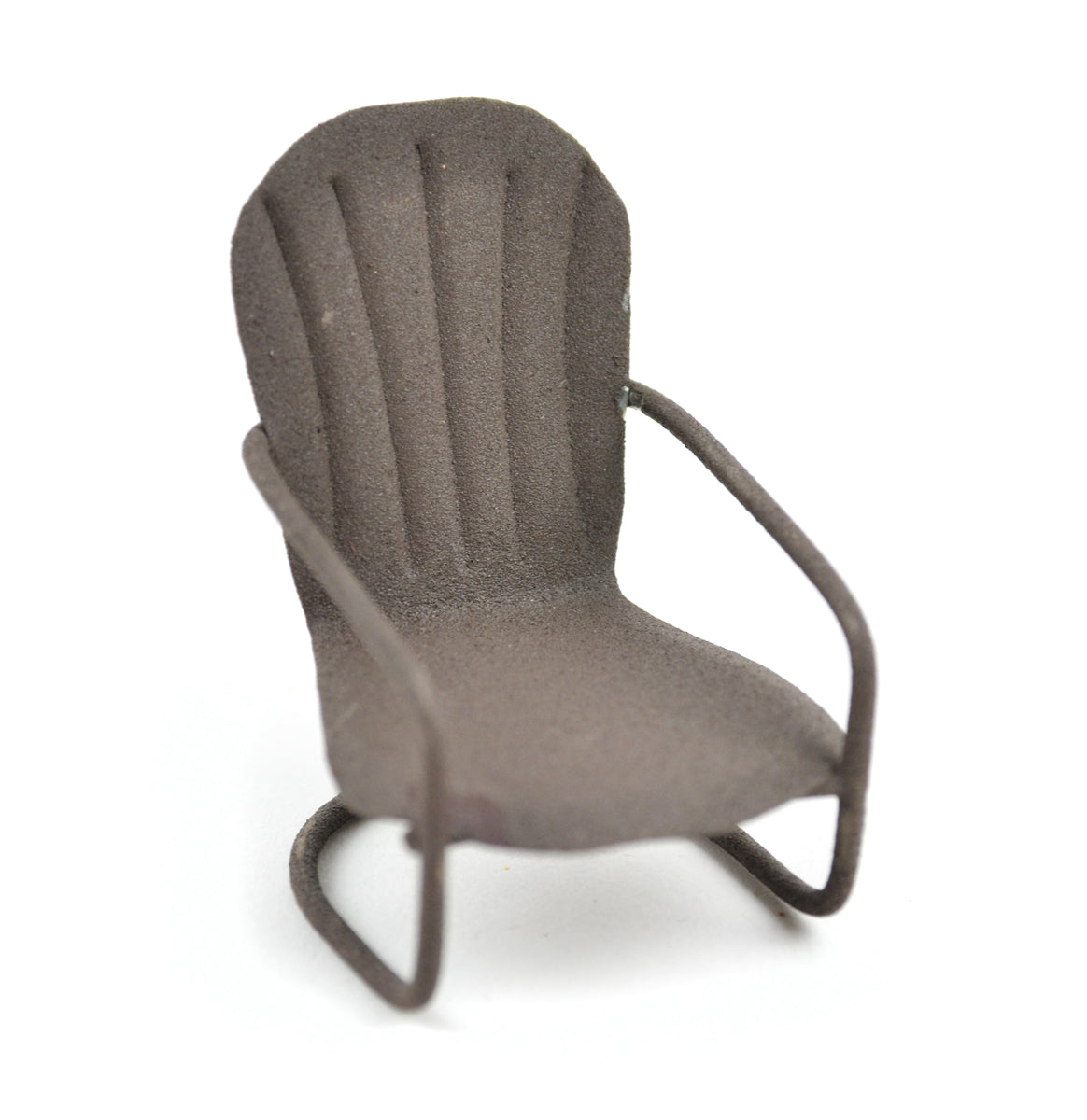 1.75" Rustic Metal Micro Glider Chair