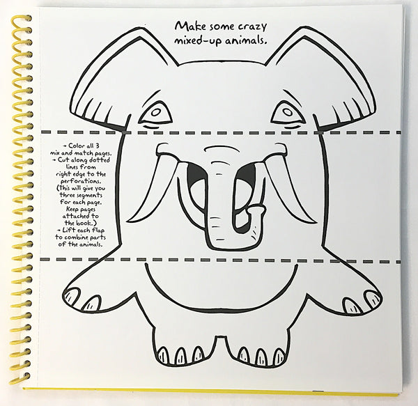 Creativity Art Book for Children - Wild & Wooly Animals